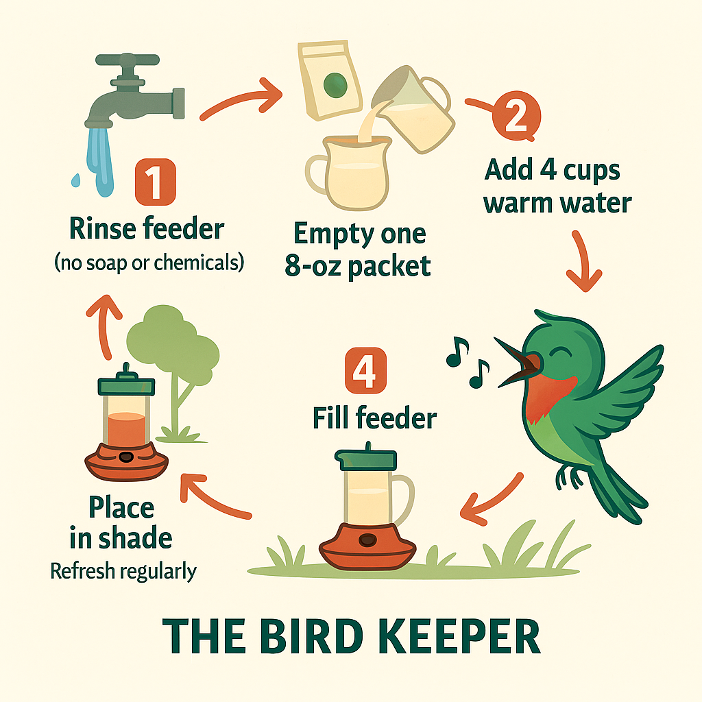 Premium Organic Hummingbird Nectar